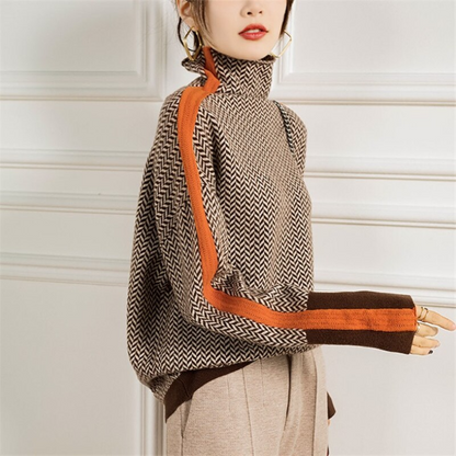 TOTÊME - MELANGE KNIT TURTLENECK