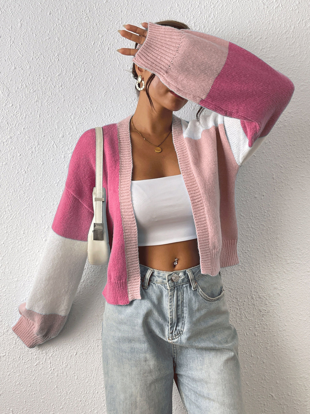 Alina | Color Block Cardigan