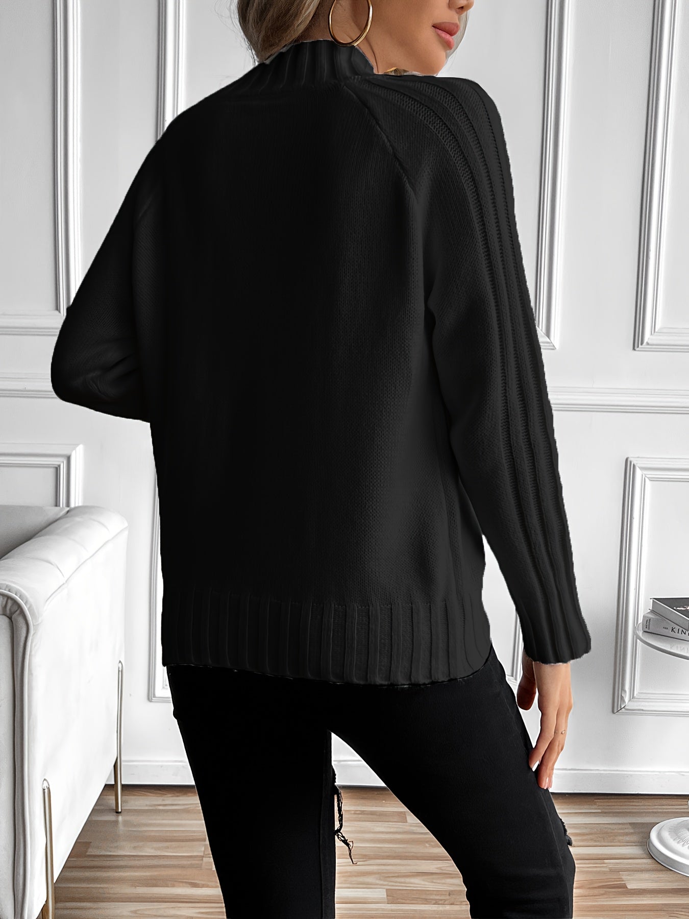 Hannah® Elegant Knit Sweater