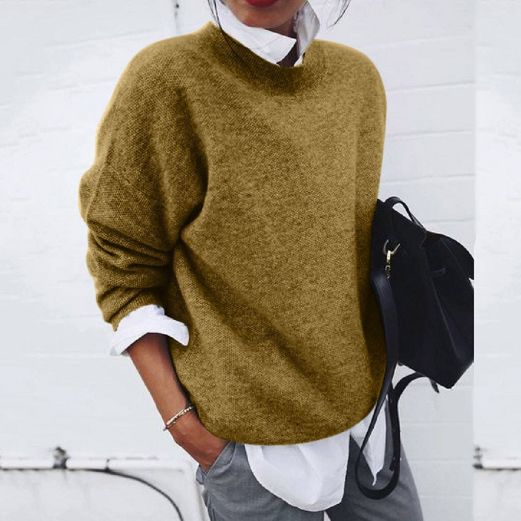 Frieda™ – Comfortable Knitted Cashmere Sweater