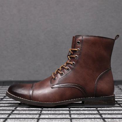 Claude | Leather Boots