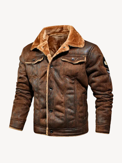 LANFRANCO - ELEGANT LEATHER JACKET