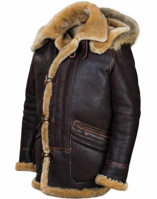 BRADLEY™ | Exclusive Leather Winter Coat