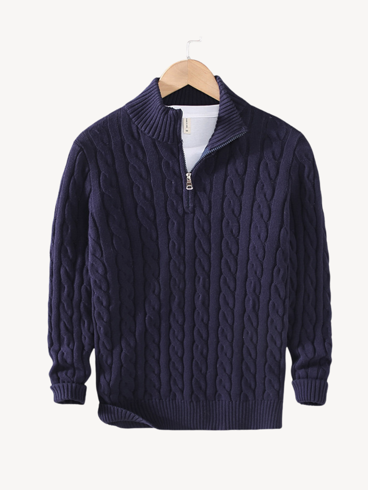 NICOLO - HALF ZIP SWEATER