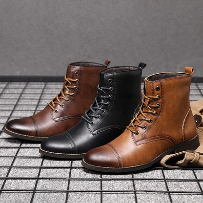 Claude | Leather Boots