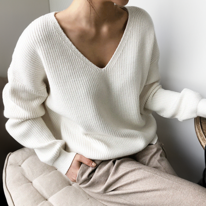 Emma™ - Soft Layered Knit Sweater