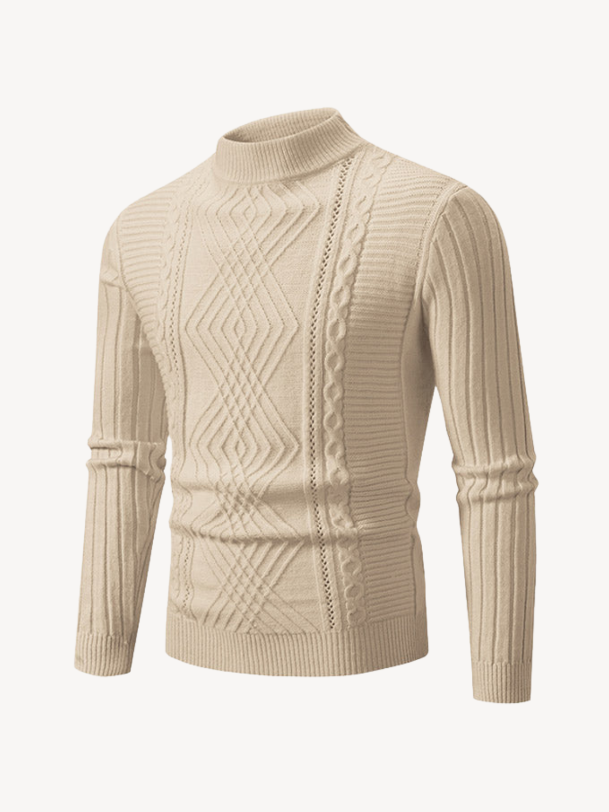 ARMANDO - MEN'S GEOMETRIC SWEATER