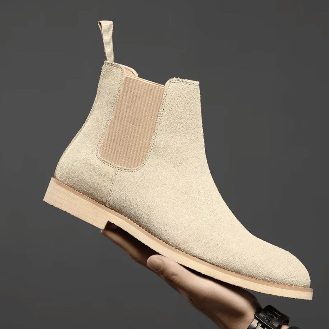 Armendo | Chelsea Boots in Soft Suede Leather