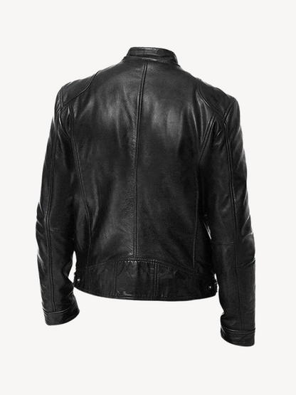 ASCANIO - CASUAL LEATHER JACKET