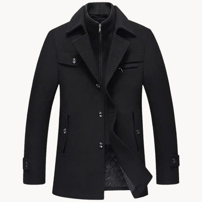 Grant - Timeless Wool Blend Coat