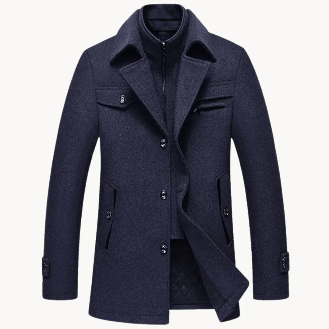 Grant - Timeless Wool Blend Coat