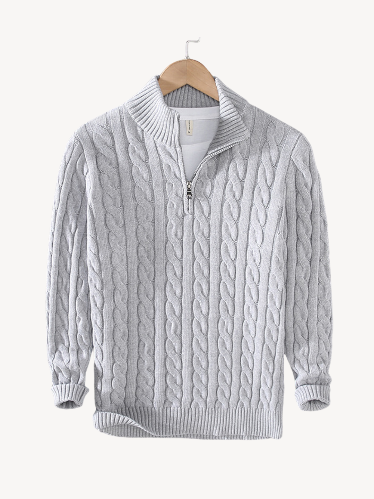 NICOLO - HALF ZIP SWEATER