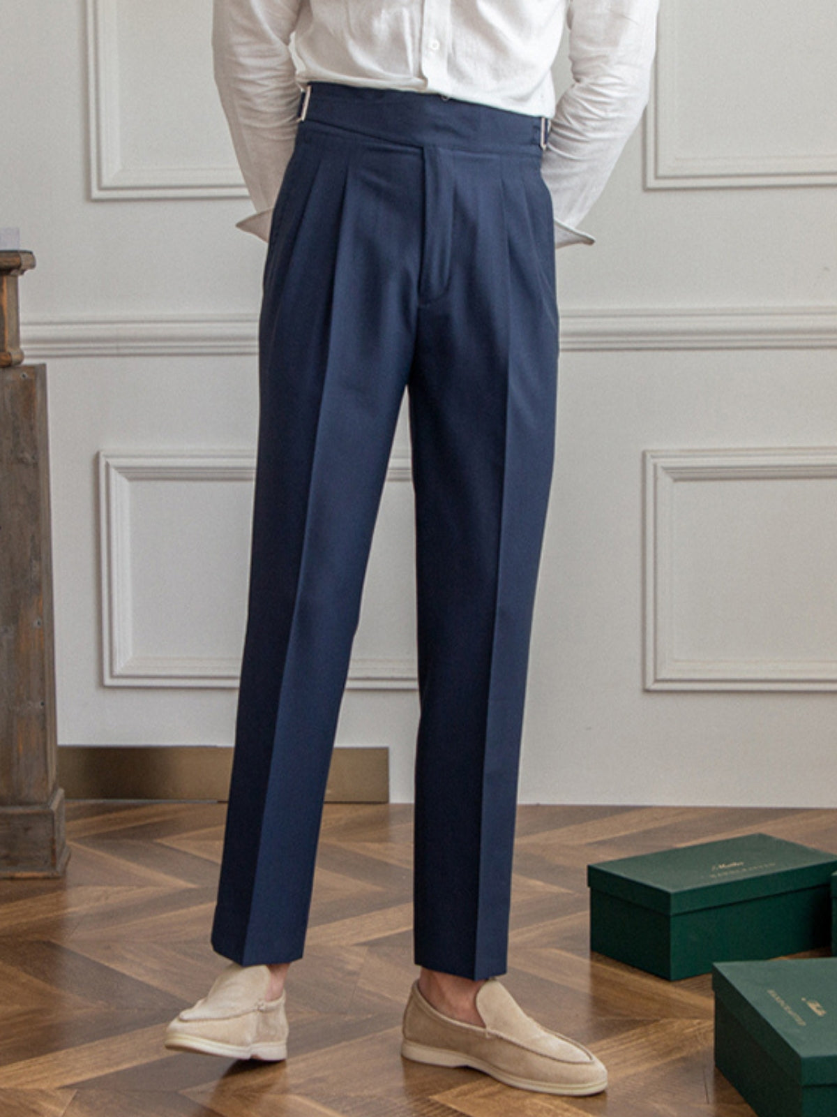 Louie - Italian Gurkha Classic Pants