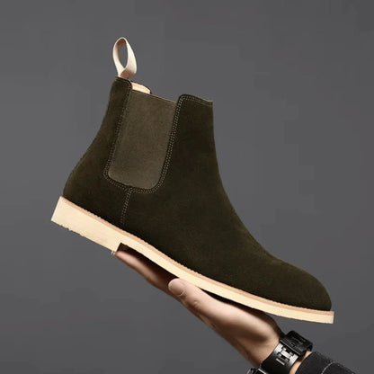 Armendo | Chelsea Boots in Soft Suede Leather