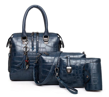 Valentina | 4-Piece Leather Bag Set