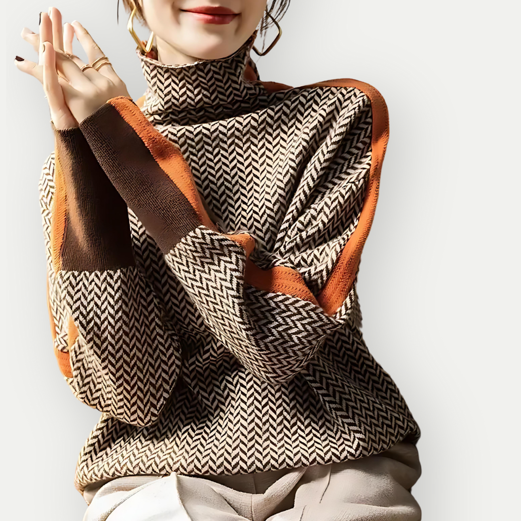 Jana™ - Modern, Elegant Turtleneck Sweater