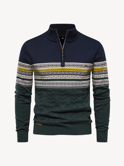 CASIMIRO - PULLOVER WITH ZIP