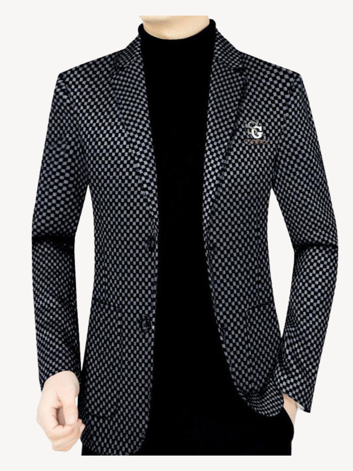 MANFREDI - SLIM FIT CASUAL JACKET FOR MEN