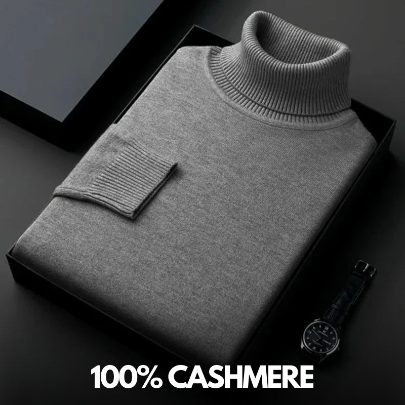 Dario | Cashmere turtleneck sweater for men