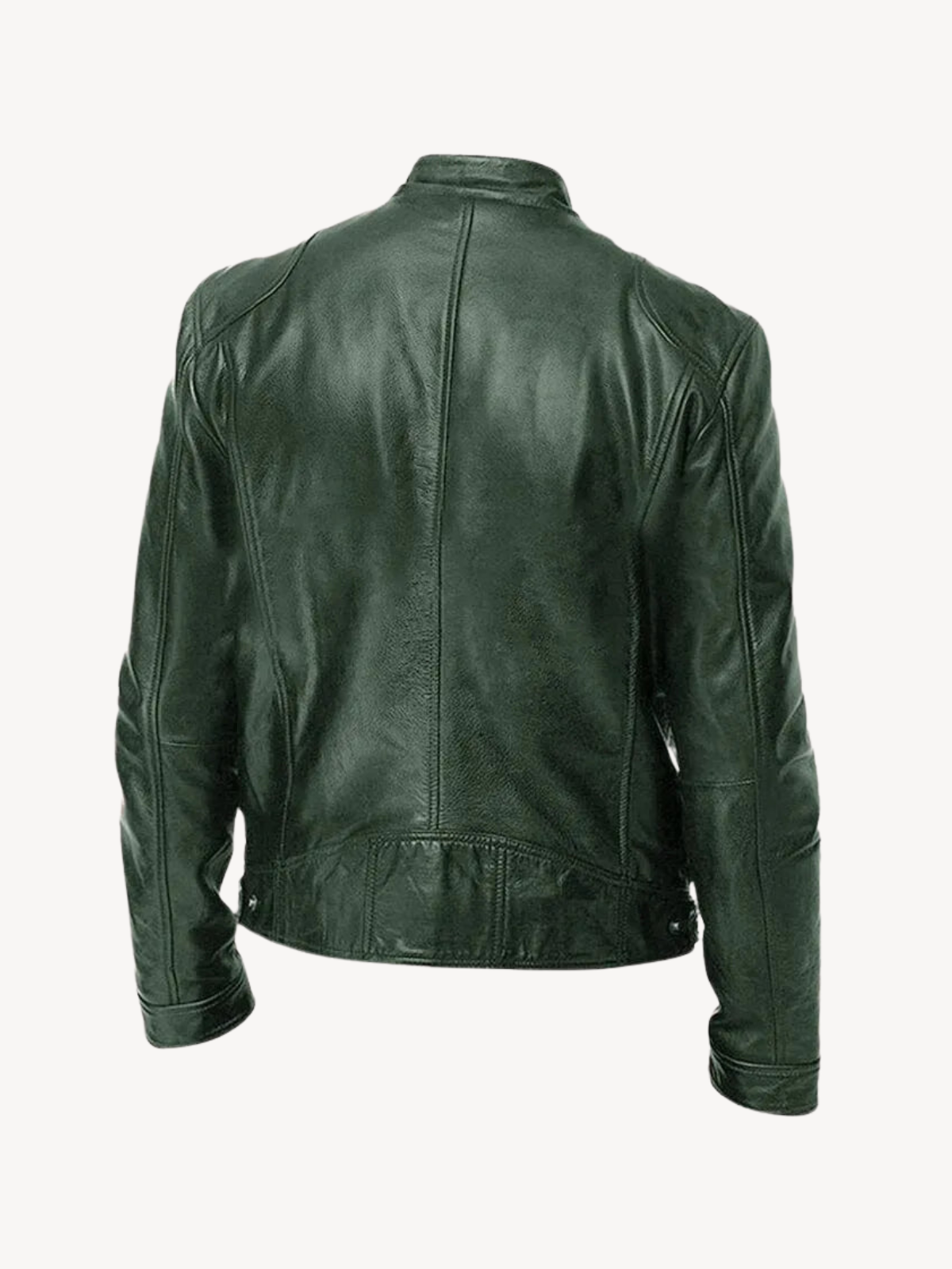 ASCANIO - CASUAL LEATHER JACKET