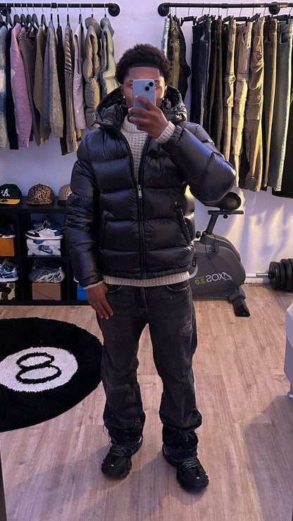 BLACK™ - Shiny Winter Puffer Jacket