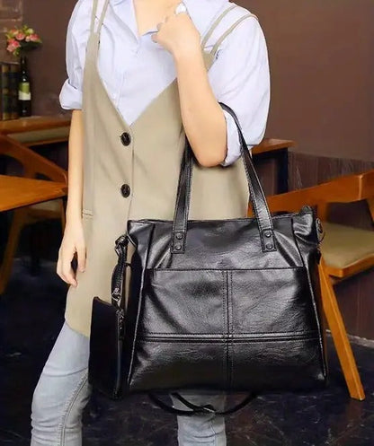 Chelsea - Leather Bag + Wallet (Free)