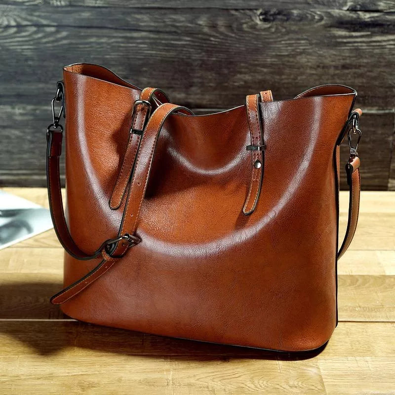 Nicole | Vintage Leather Crossbody Bag