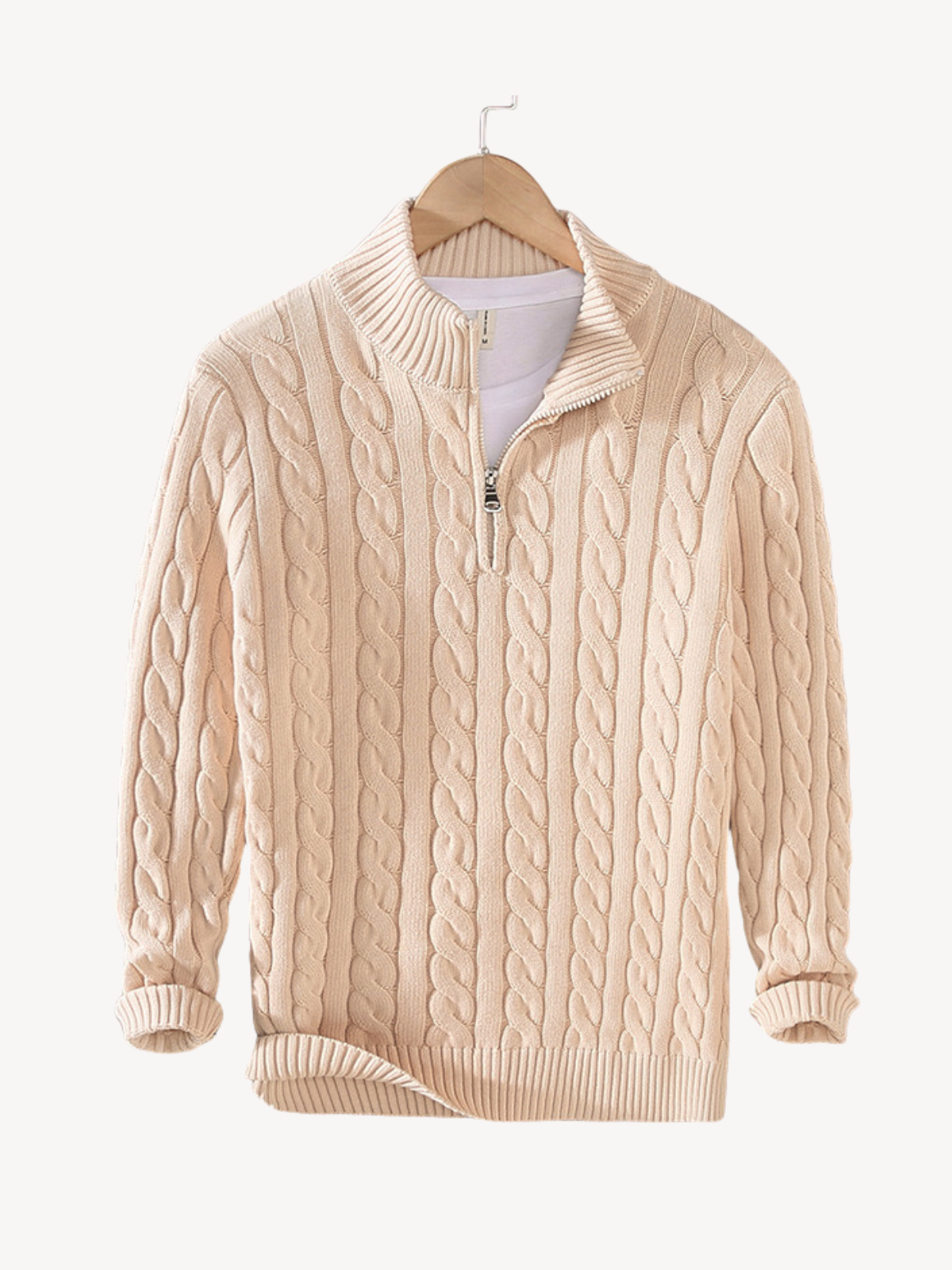 NICOLO - HALF ZIP SWEATER