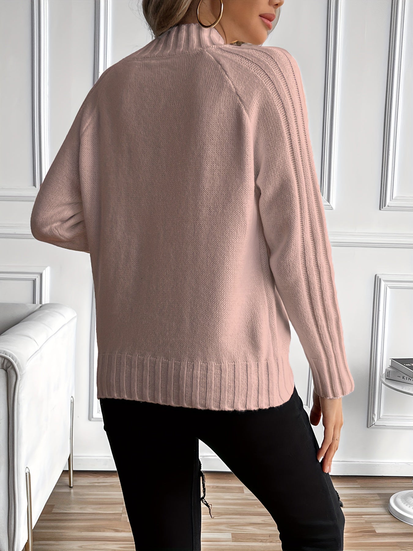 Hannah® Elegant Knit Sweater