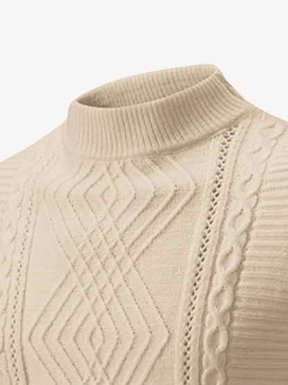 ARMANDO - MEN'S GEOMETRIC SWEATER