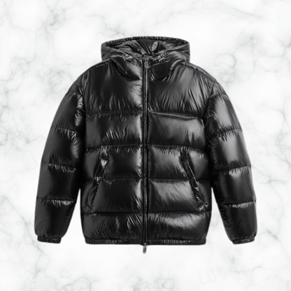 BLACK™ - Shiny Winter Puffer Jacket