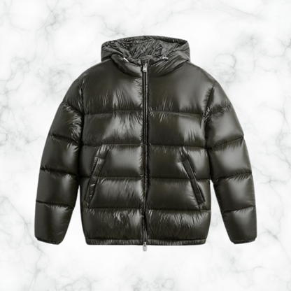 BLACK™ - Shiny Winter Puffer Jacket