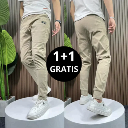 Miro |  Stretchy Cargo Pants 1+1 FREE