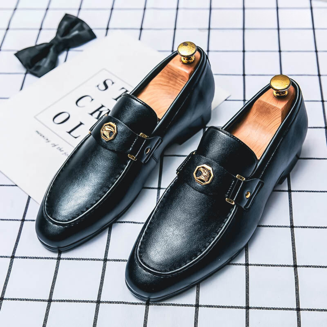 Broderick™ | Leather Moccasins