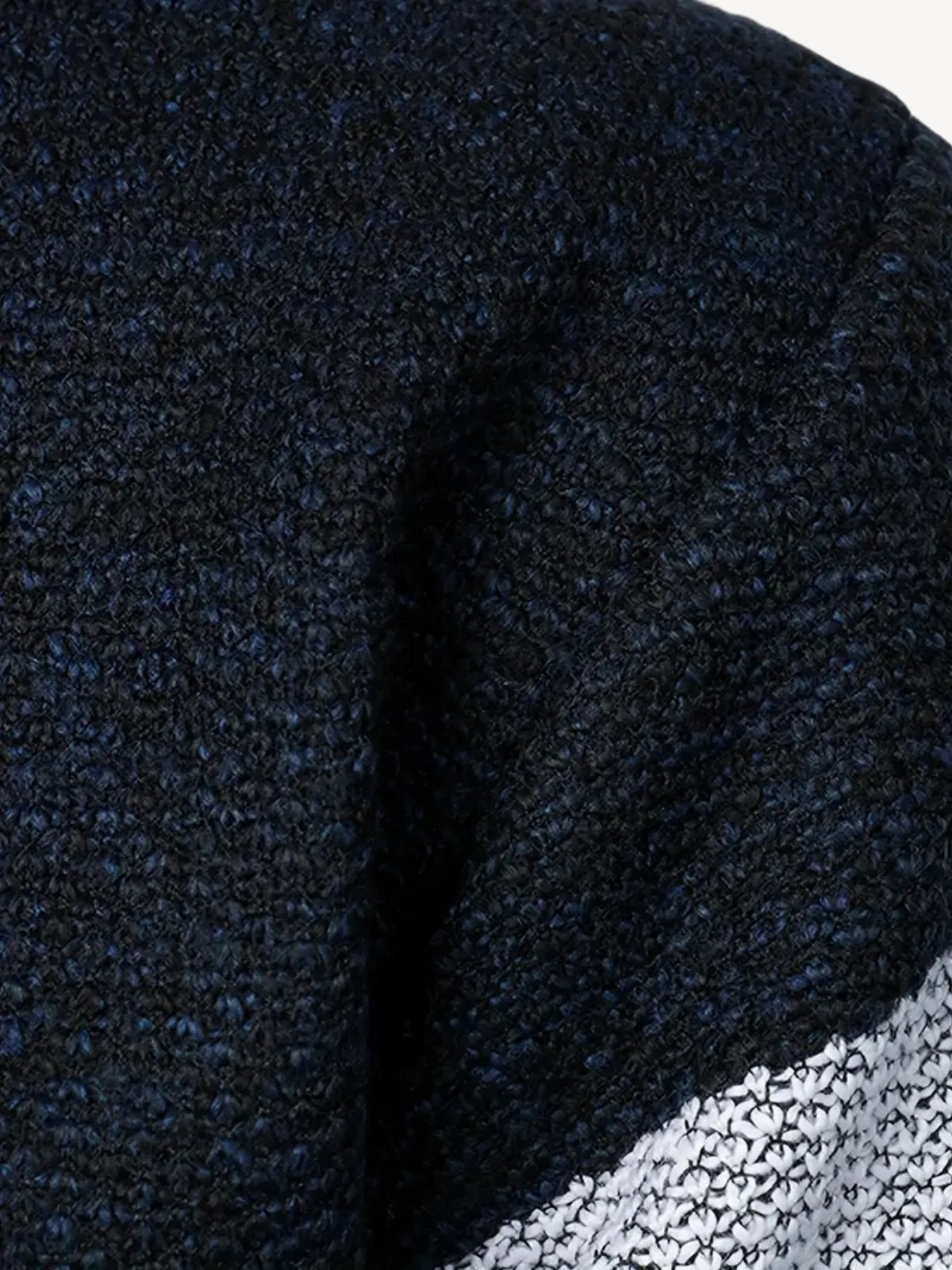 COSIMO - QUARTER-ZIP KNITTED SWEATER