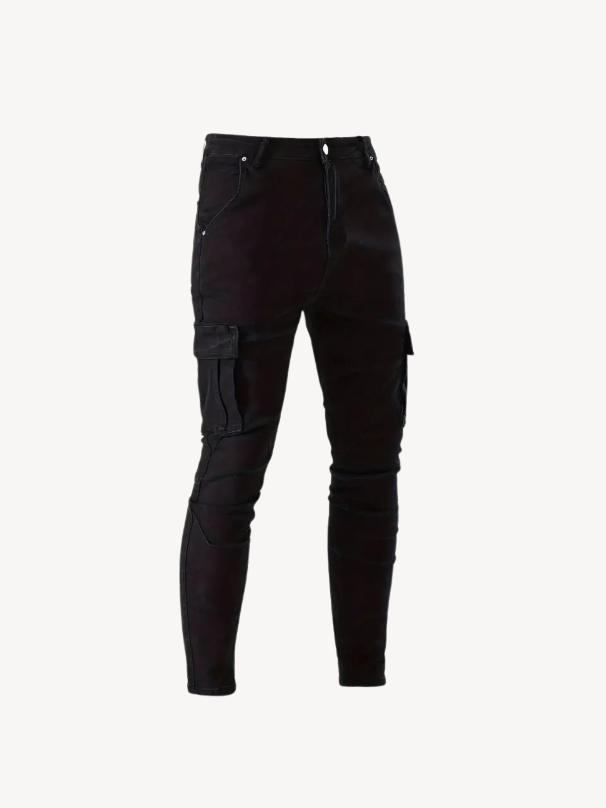 OLIVIERO - CARGO TIGHT PANTS WITH MEDIUM ELASTICITY