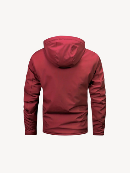 SPORTMENS - WARM FLEECE JACKET WITH HOOD