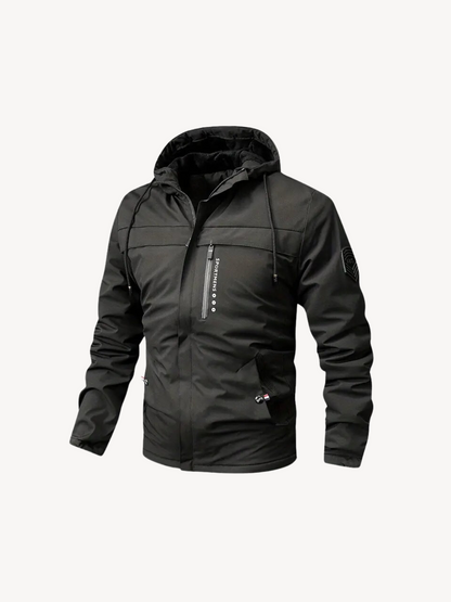 SPORTMENS - WARM FLEECE JACKET WITH HOOD