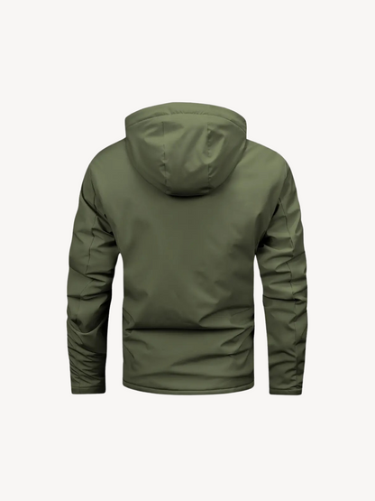 SPORTMENS - WARM FLEECE JACKET WITH HOOD