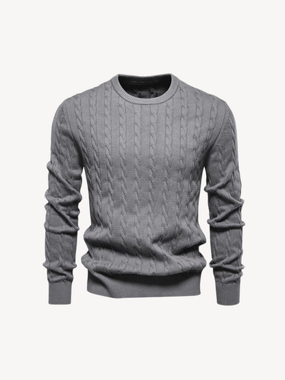 AURELIANO - SLIM FIT LONG SLEEVE SWEATER