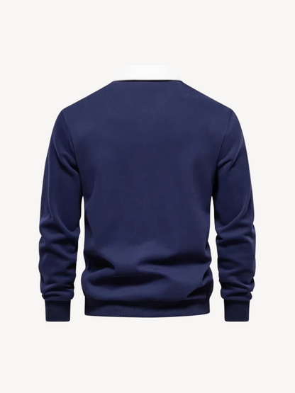 ANSEL - LONG SLEEVED POLO