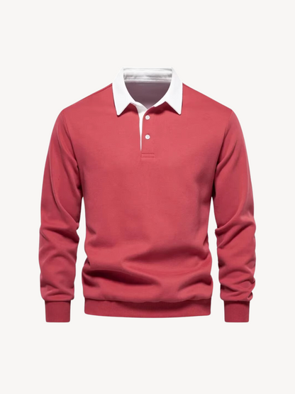 ANSEL - LONG SLEEVED POLO