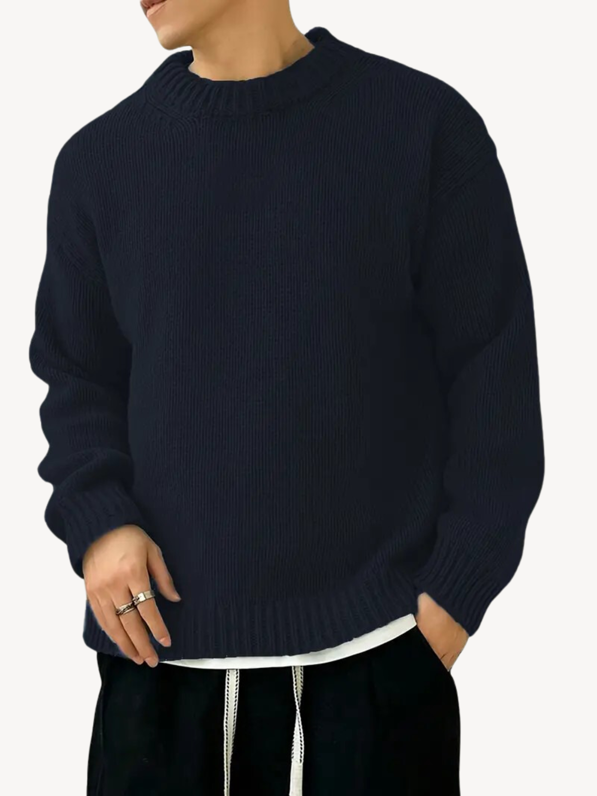 CELESTINO - CASUAL KNIT SWEATER