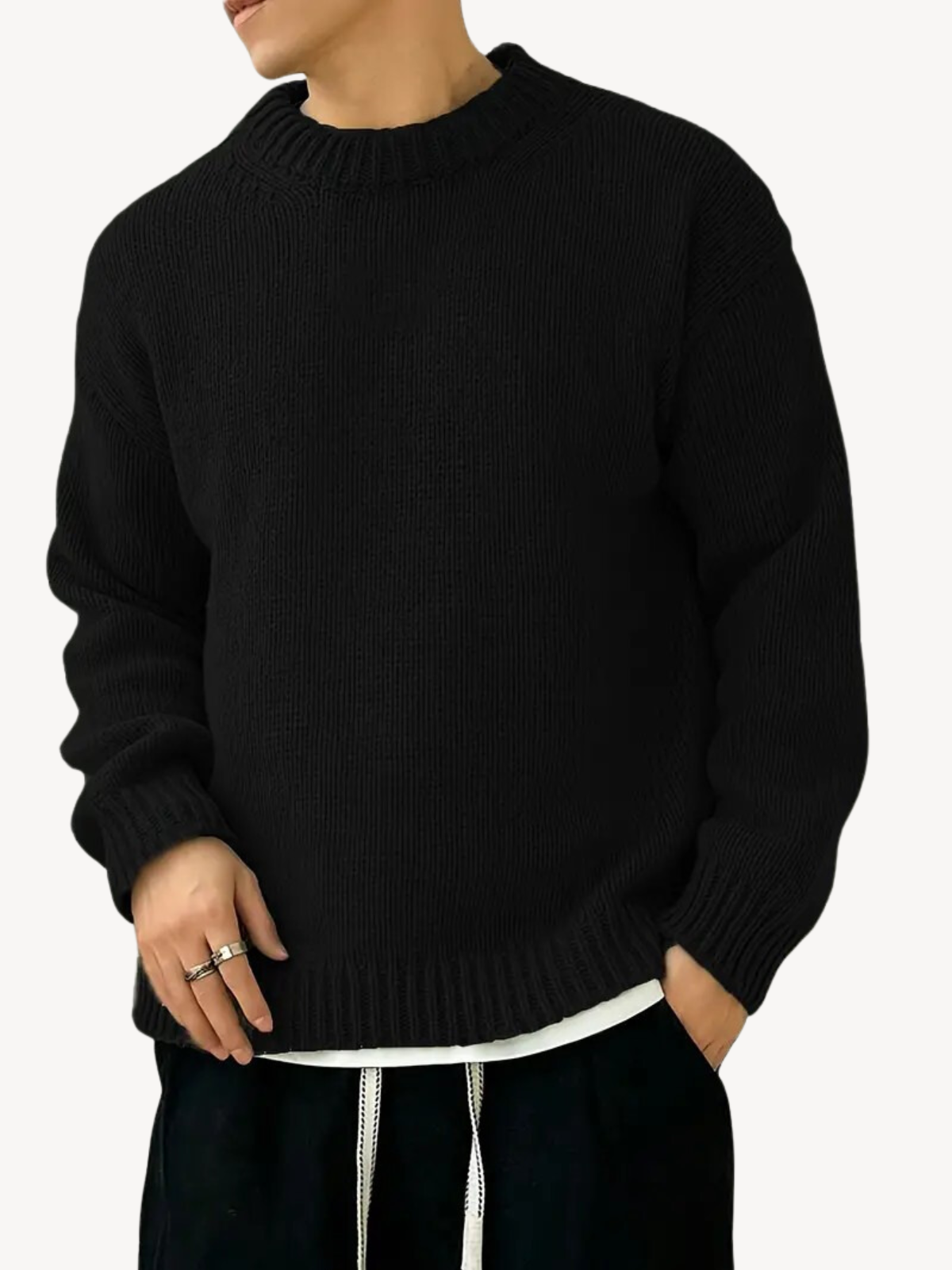 CELESTINO - CASUAL KNIT SWEATER