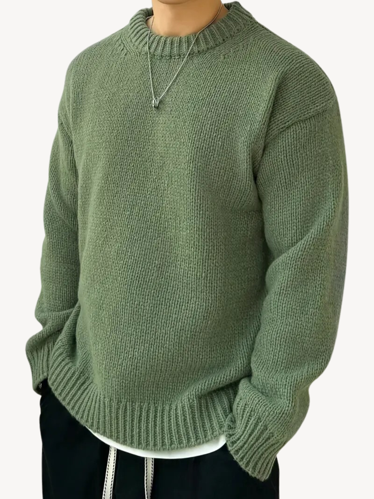 CELESTINO - CASUAL KNIT SWEATER