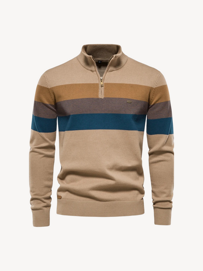 REMO - QUARTER ZIP SWEATER