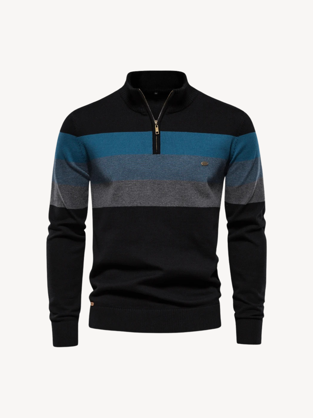 REMO - QUARTER ZIP SWEATER