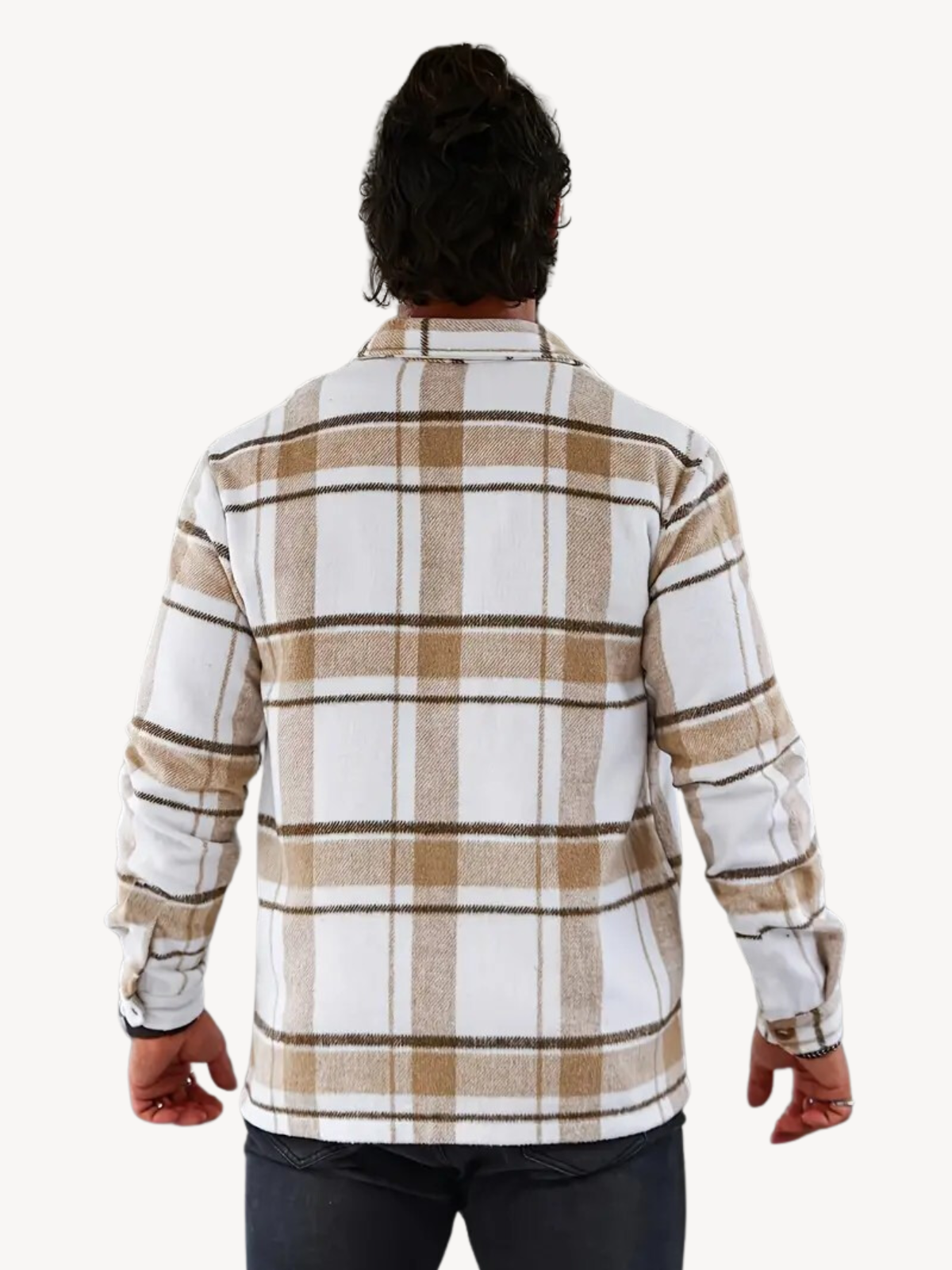 FABRIZIO - CHECKED CASUAL JACKET