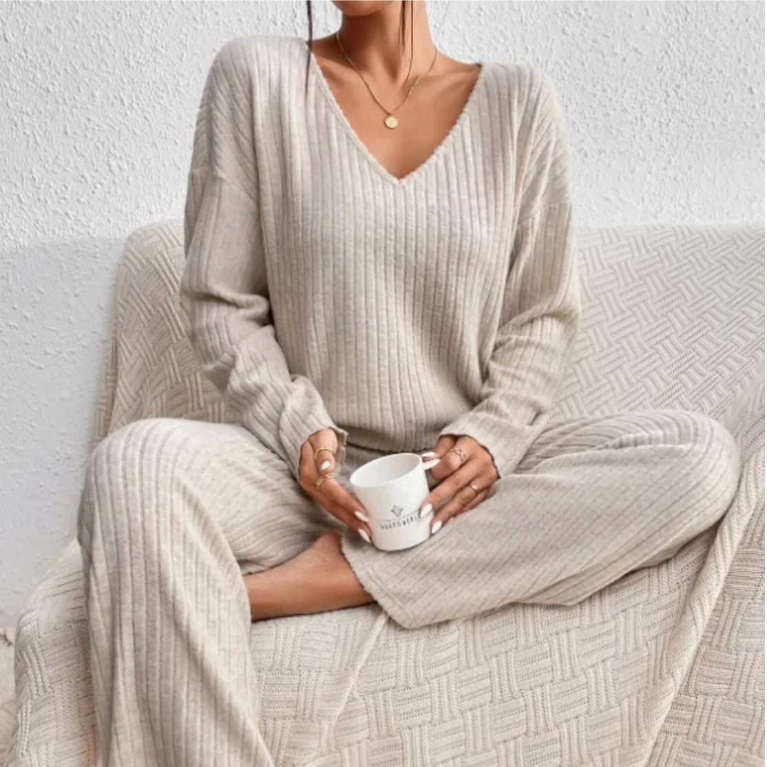 Kathy - Knit Pajama Set