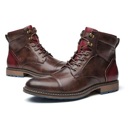 Brixton™ | Handmade Premium Leather Oxford Boots